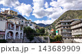 View of Minori on the Amalfi Coast in Italy. 143689909