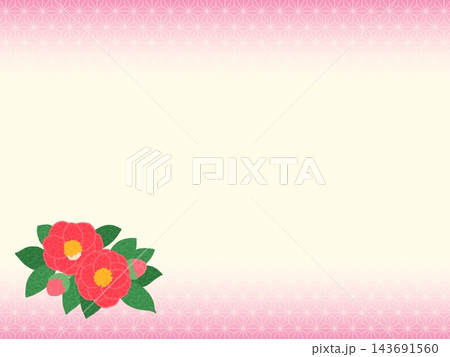 椿の背景 I-1 椿の背景 I-1 143691560