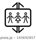 Lift icon 143692857