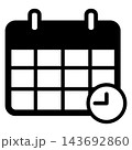 Calendar icon 143692860