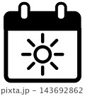 Calendar icon 143692862