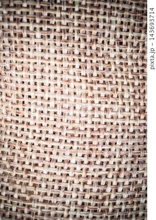 Brown burlap mesh sack cloth background. Brown burlap mesh sack cloth background. 143693714