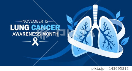 Lung cancer awareness month november Lung cancer awareness month november 143695812