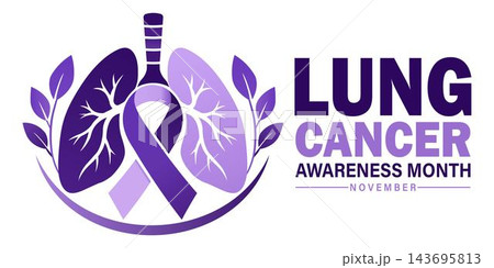 Lung cancer awareness month Lung cancer awareness month 143695813