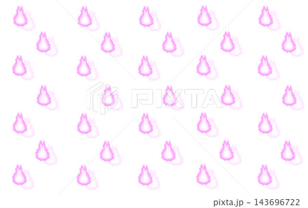 火の玉パターン(ピンク) 火の玉パターン(ピンク) 143696722