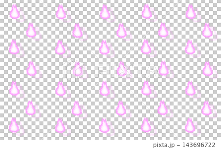 火の玉パターン(ピンク) 火の玉パターン(ピンク) 143696722