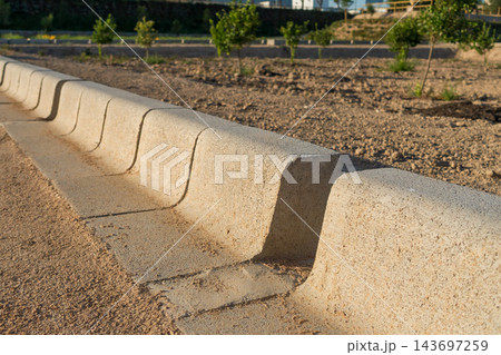 Concrete Rainwater Collection Channel for Sustainable Management Concrete Rainwater Collection Channel for Sustainable Management 143697259