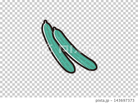 蔬菜簡圖：黃瓜 143697373