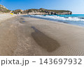 Coastal landscape photography taken at Patara beach 143697932