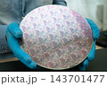 Silicon wafer for manufacturing semiconductor of integrated circuit. 143701477