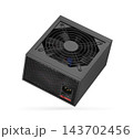 Black computer power supply unit 143702456