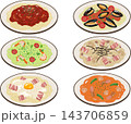 6種のスパゲティセット 143706859