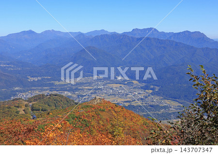 白馬五竜 遠見尾根見返坂からの展望 白馬五竜 遠見尾根見返坂からの展望 143707347