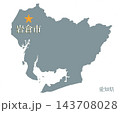 岩倉市　いわくらし　愛知県　市役所所在地 143708028