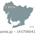 稲沢市　いなざわし　愛知県　市役所所在地 143708041