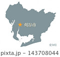 刈谷市　かりやし　愛知県　市役所所在地 143708044