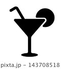 ベクターのカクテルイラスト 143708518