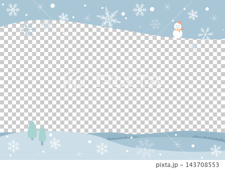 Snowscape frame (horizontal orientation) Snowscape frame (horizontal orientation) 143708553