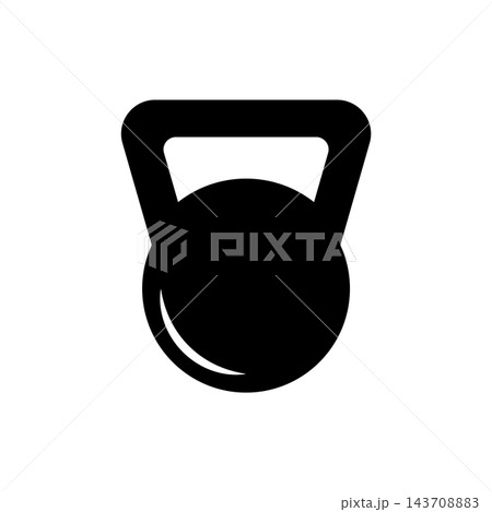 Kettle Bell icon vector design templates simple and modern 143708883