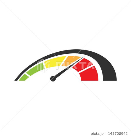Speedometer icon vector design templates Speedometer icon vector design templates 143708942