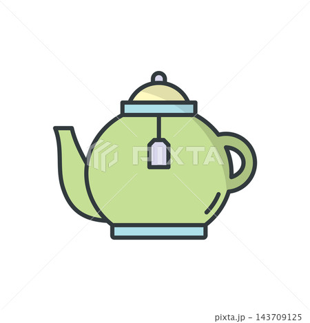 Tea Pot Icon vector design templates simple and modern Tea Pot Icon vector design templates simple and modern 143709125