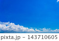 The blue sky and clouds are in widescreen aspect ratio as the background. 143710605