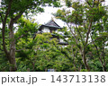 植物園広場から眺めた弘前城櫓の景色 143713138