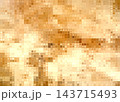 Abstract geometric beige background with squares and circles, seamless neutral boho pattern in warm earth tones 143715493