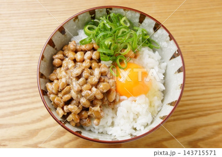 納豆卵かけご飯 143715571