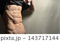 ⁠シックスパックと綺麗な肉体美の日本人男性 上半身⁠ 143717144