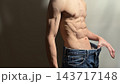 ⁠シックスパックと綺麗な肉体美の日本人男性 上半身⁠ 143717148
