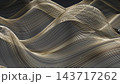 Curve golden lines bg 3d render 143717262