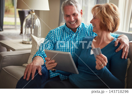 Credit card, senior couple or tablet on sofa for bank payment, invest or growth review at home. Online shopping, ecommerce or old people in living room for poker, bingo or casino membership sign up Credit card, senior couple or tablet on sofa for bank payment, invest or growth review at home. Online shopping, ecommerce or old people in living room for poker, bingo or casino membership sign up 143718296