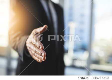 Company, handshake and partnership for b2b deal, discussion and business with hiring recruitment. Office, workers or employees with teamwork or collaboration in workplace for finance or accounting Company, handshake and partnership for b2b deal, discussion and business with hiring recruitment. Office, workers or employees with teamwork or collaboration in workplace for finance or accounting 143718598
