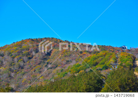 秋　安達太良山　あだたら山ロープウェイ 143719068