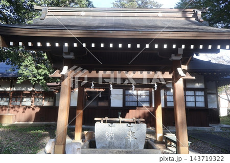 象山神社の手水舎 143719322