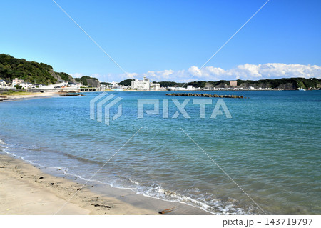 勝浦中央海水浴場周辺を望む(千葉県勝浦市)【2026.10】 勝浦中央海水浴場周辺を望む(千葉県勝浦市)【2026.10】 143719797