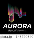 Aurora logo design illustrations 143720340