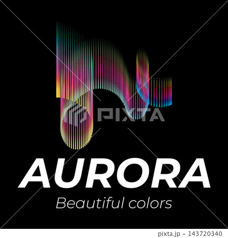 Aurora logo design illustrations 143720340