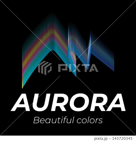 Aurora logo design illustrations 143720345