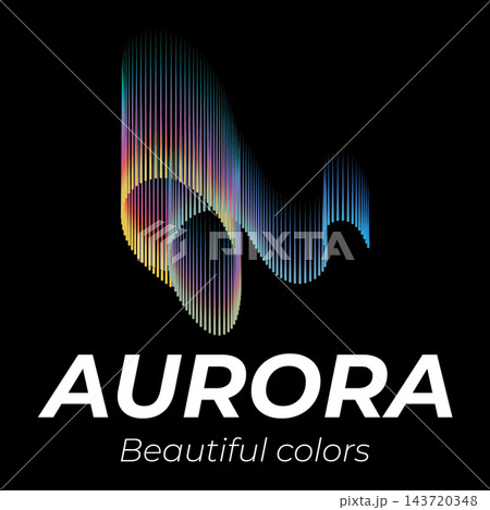 Aurora logo design illustrations 143720348