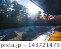 京都の大徳寺の美しい庭園の紅葉 143721479