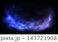 Galaxy cloud nebula stars dark night universe milky way cosmos vector 143721908