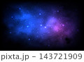 Galaxy cloud nebula stars dark night universe milky way cosmos vector 143721909