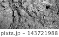 Black and White Rough Soil and Ground Earth Texture Close-Up 143721988