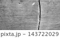 Black and White Smooth Concrete Surface with Vertical Crack 143722029