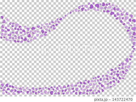 Heart pattern background Purple 3 colors Heart Heart pattern background Purple 3 colors Heart 143722470