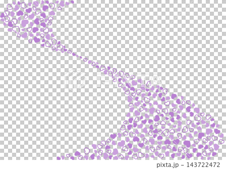 Heart pattern background Purple solid color Heart Heart pattern background Purple solid color Heart 143722472