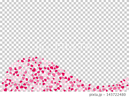 Heart pattern background Red 3 colors Heart Heart pattern background Red 3 colors Heart 143722480