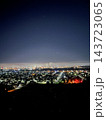 スキー場から見た旭川の夜景 143723065